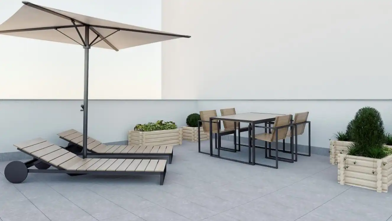 Terraza de Planta baja en venta en Montcada i Reixac con Aire acondicionado, Jardín privado y Parquet