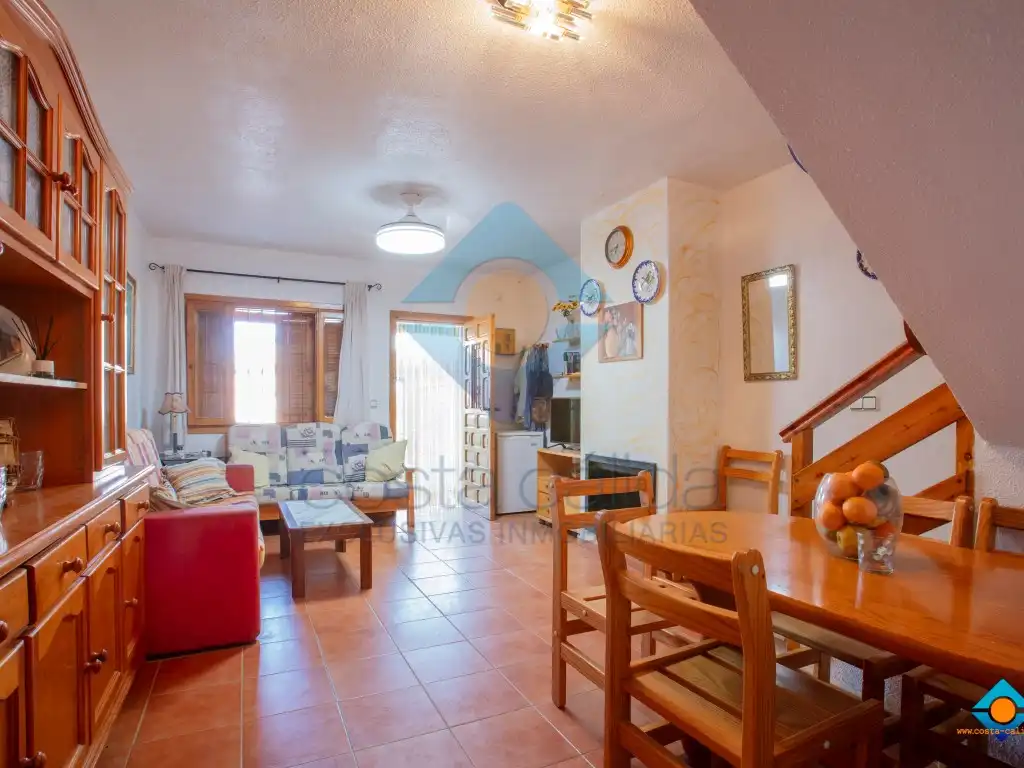 Living room of Houses for sale in Mazarrón  with Air Conditioner, Private garden and Terrace