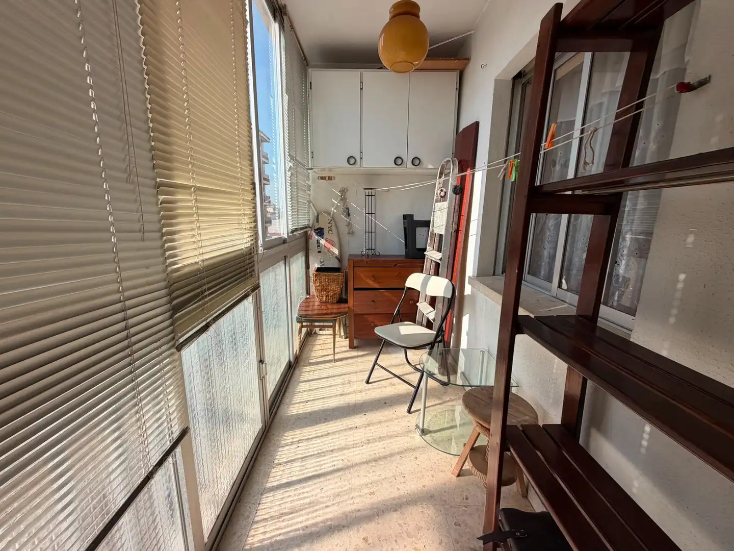 Balcony of Flat for rent in Gandia  with Terrace, Furnished and Oven