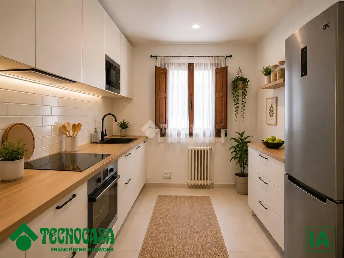 Cocina de Casa o chalet en venta en La Puebla de Montalbán con Calefacción, Jardín privado y Terraza