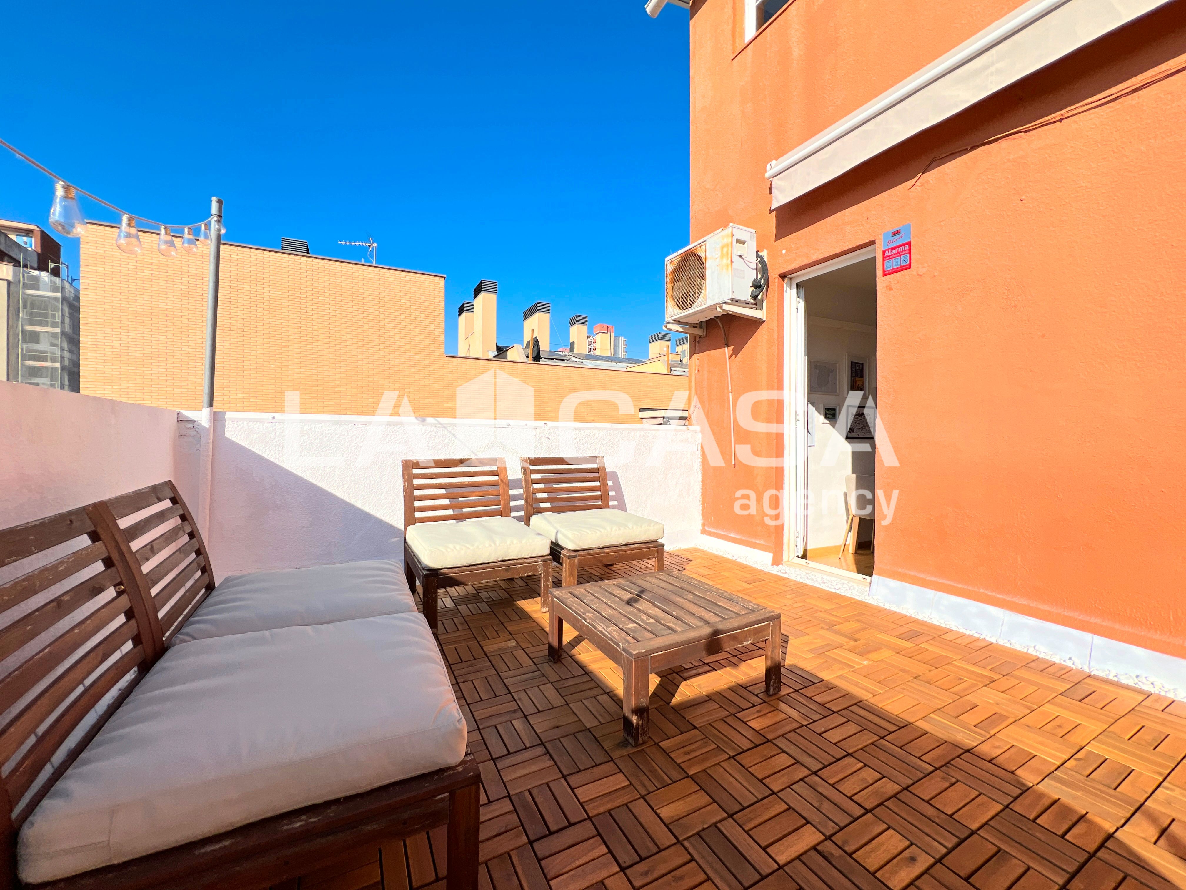 Terraza de Ático en venta en Badalona con Calefacción y Terraza