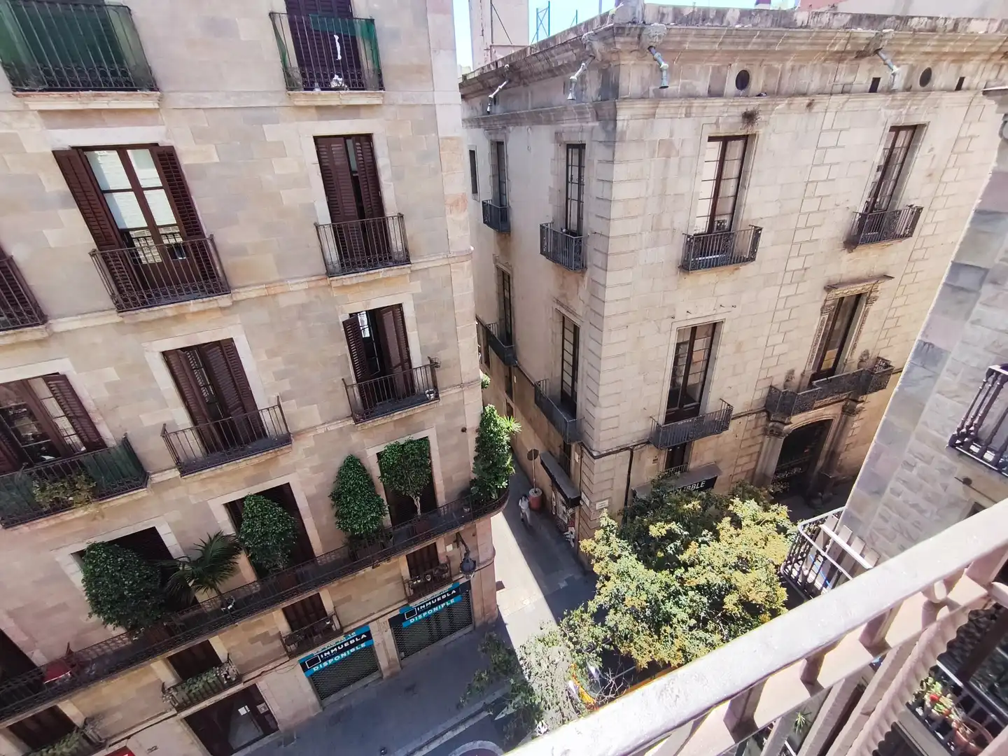 Balcony of Flat for rent in Barcelona  with Pets allowed