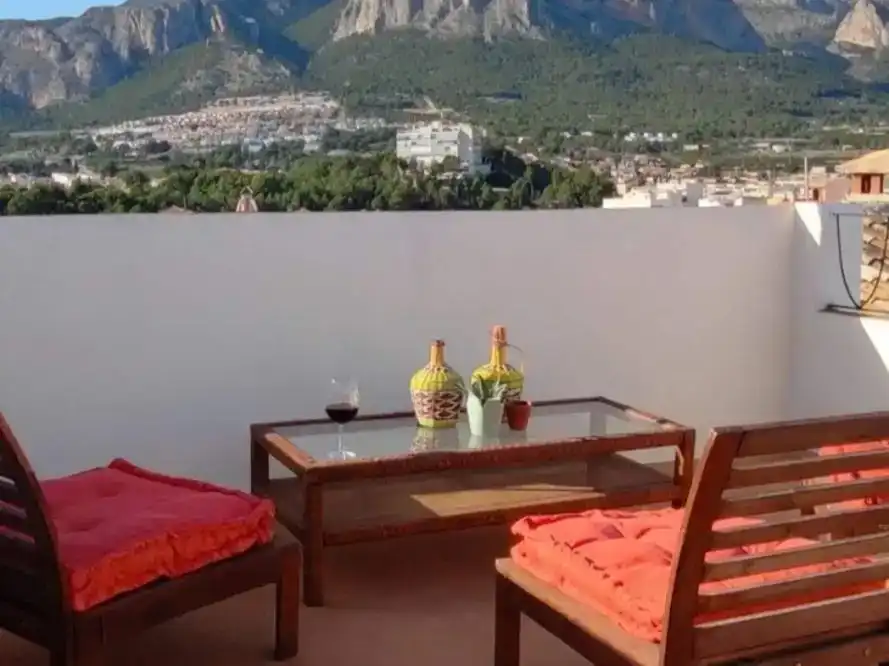 Terrace of Detached homes for sale in Polop  with Air Conditioner, Terrace and Balcony