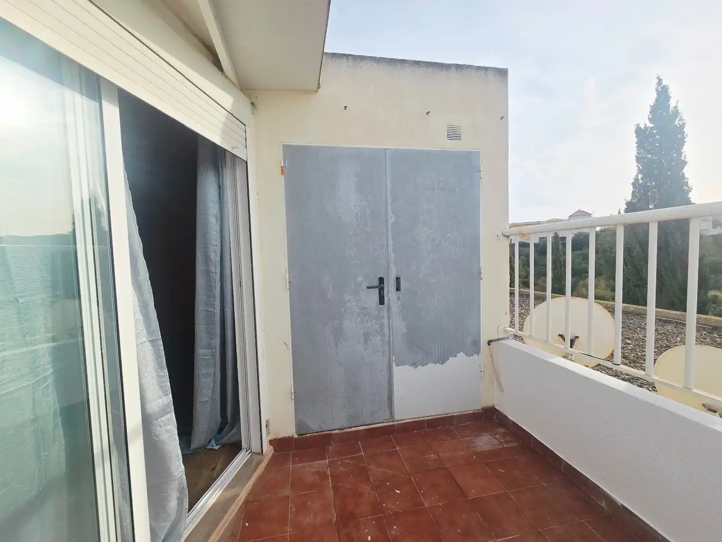 Terrasse von Einfamilien-Reihenhaus zum Verkauf in Vera mit Klimaanlage, Terrasse und Abstellraum