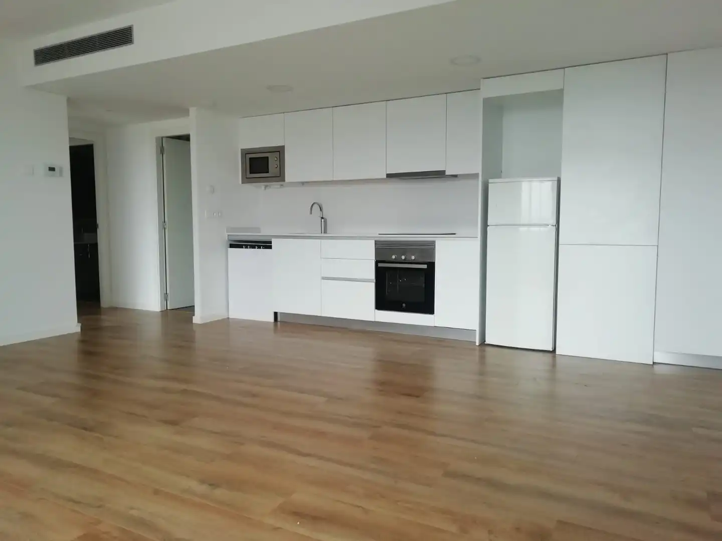 Küche von Wohnung zum Verkauf in Terrassa mit Klimaanlage, Heizung und Parkett
