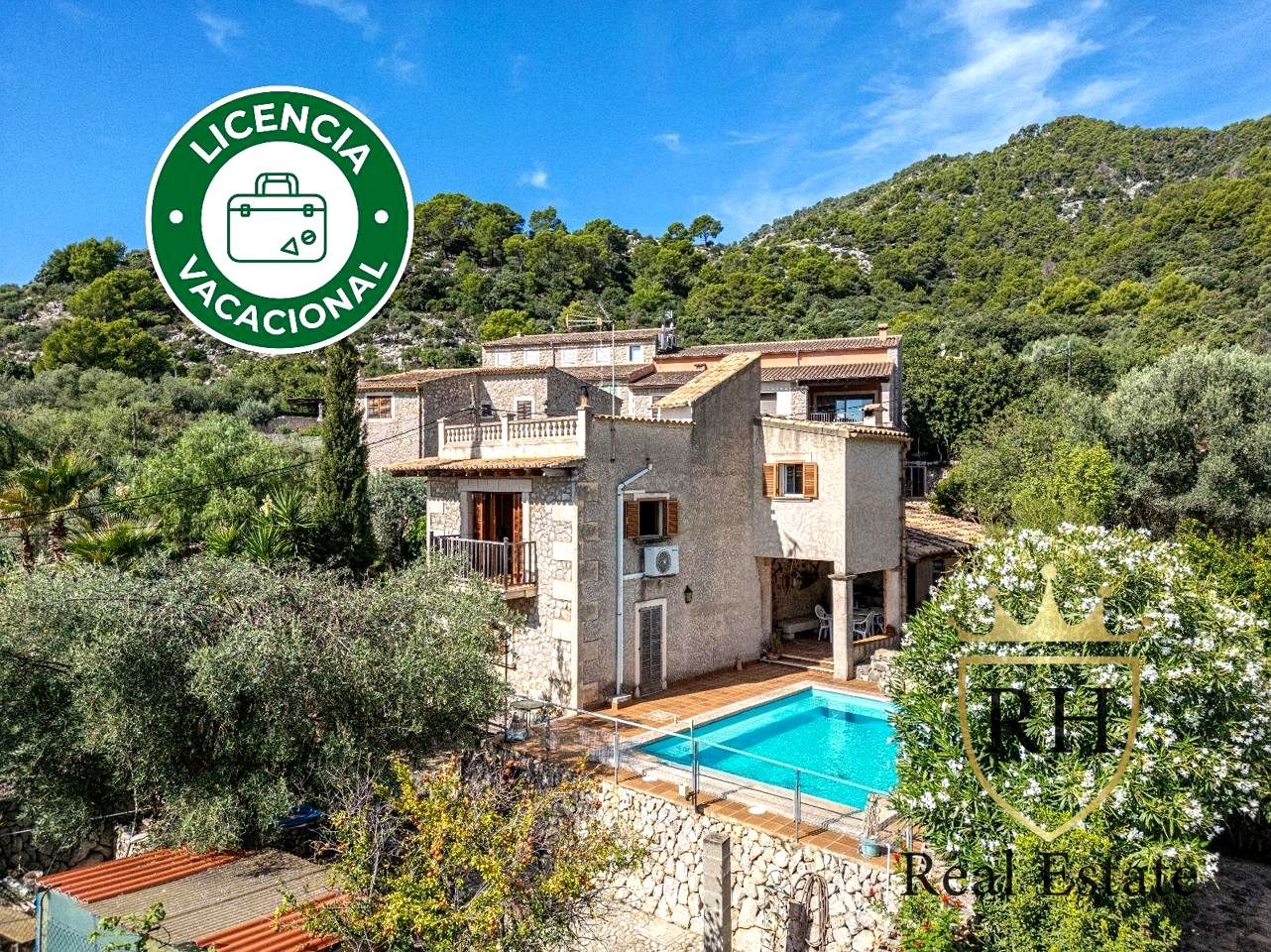 Exterior view of Houses for sale in Selva  with Air Conditioner, Private garden and Terrace