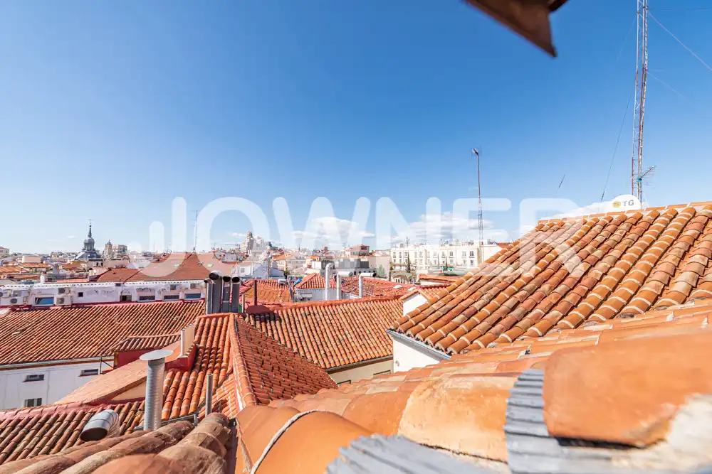 Vista exterior de Estudio de alquiler en Madrid con Aire acondicionado, Amueblado y Lavadora