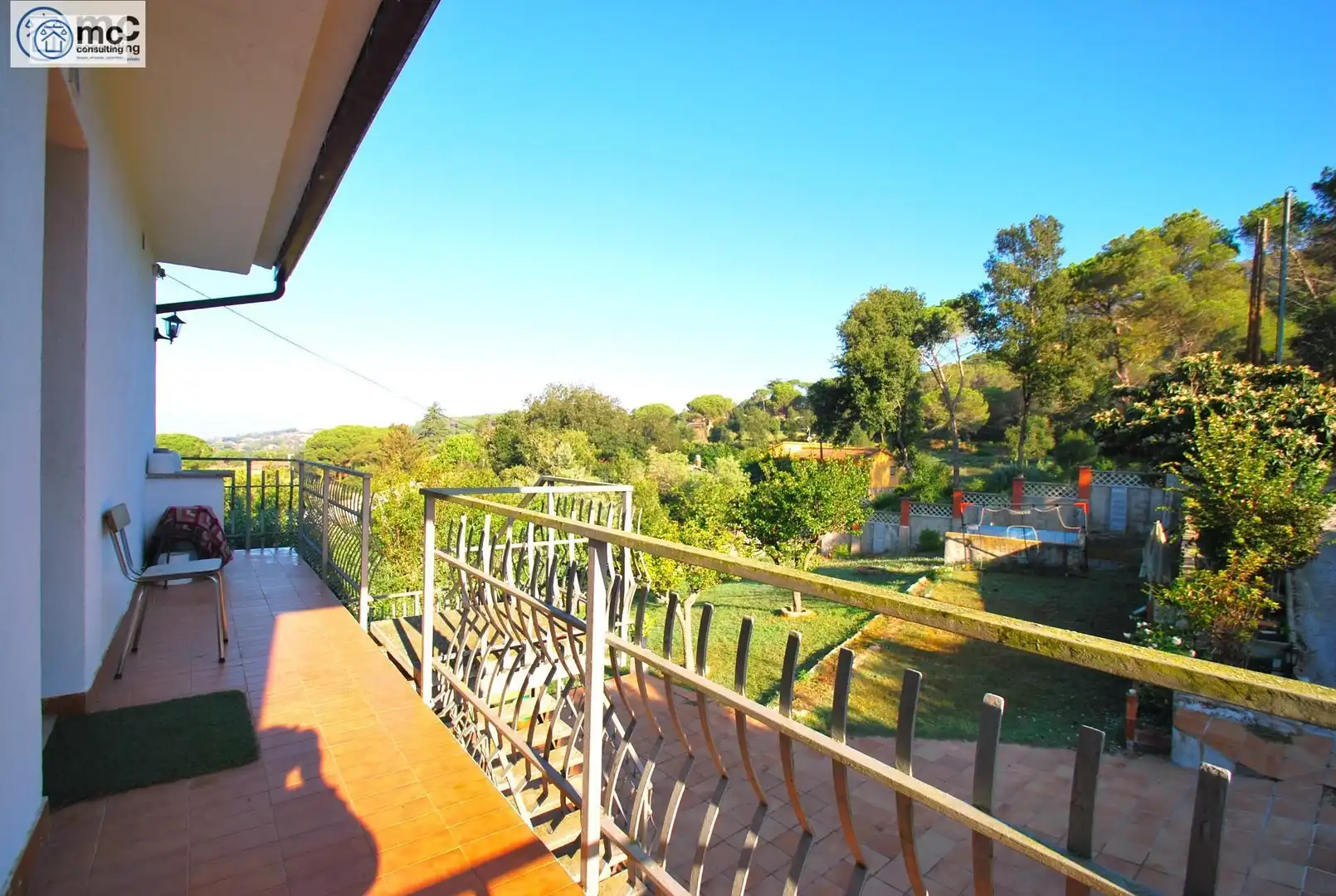 Jardín de Casa o chalet en venta en Vallromanes con Calefacción, Jardín privado y Terraza