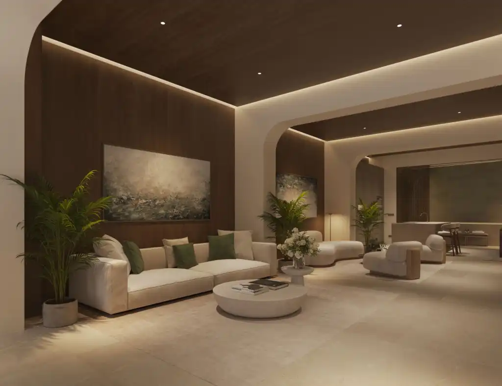 Sala de estar de Planta baja en venta en  Palma de Mallorca con Piscina