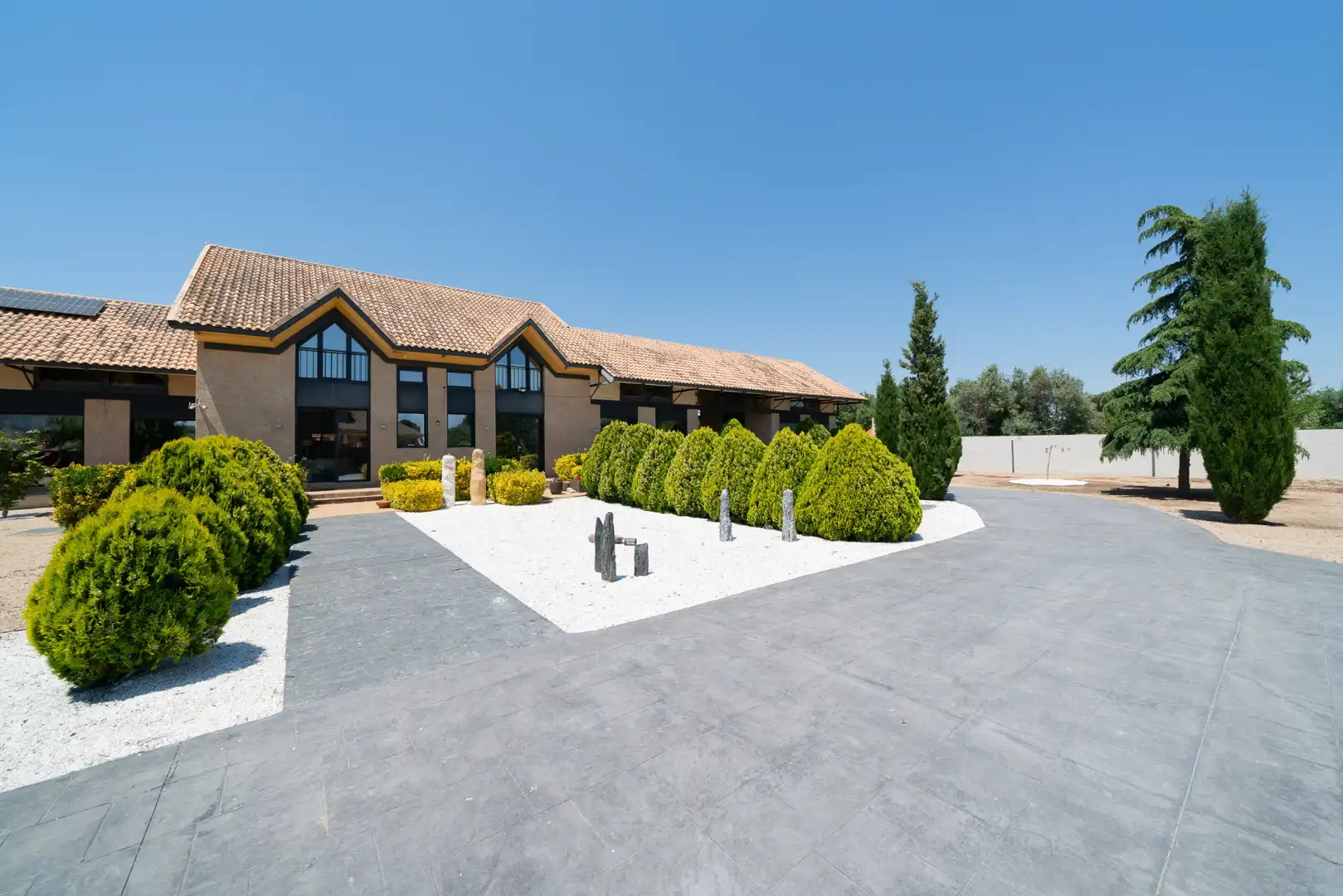 Vista exterior de Casa o chalet en venta en Valdetorres de Jarama con Aire acondicionado, Jardín privado y Terraza