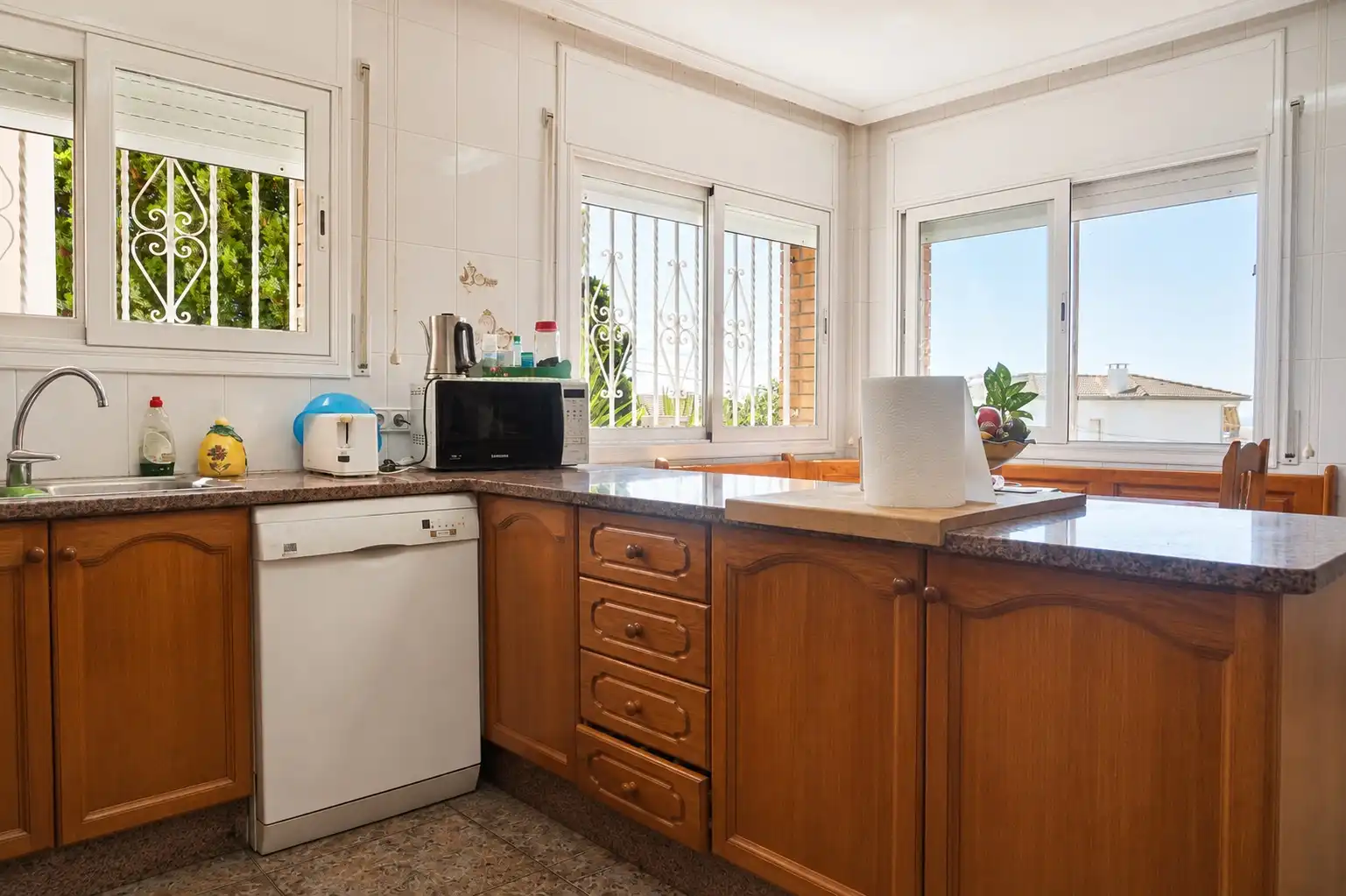 Kitchen of Houses for sale in Pineda de Mar  with Heating, Private garden and Terrace