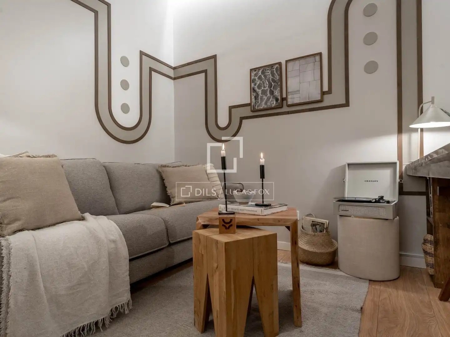 Living room of Flat for sale in Chamberí