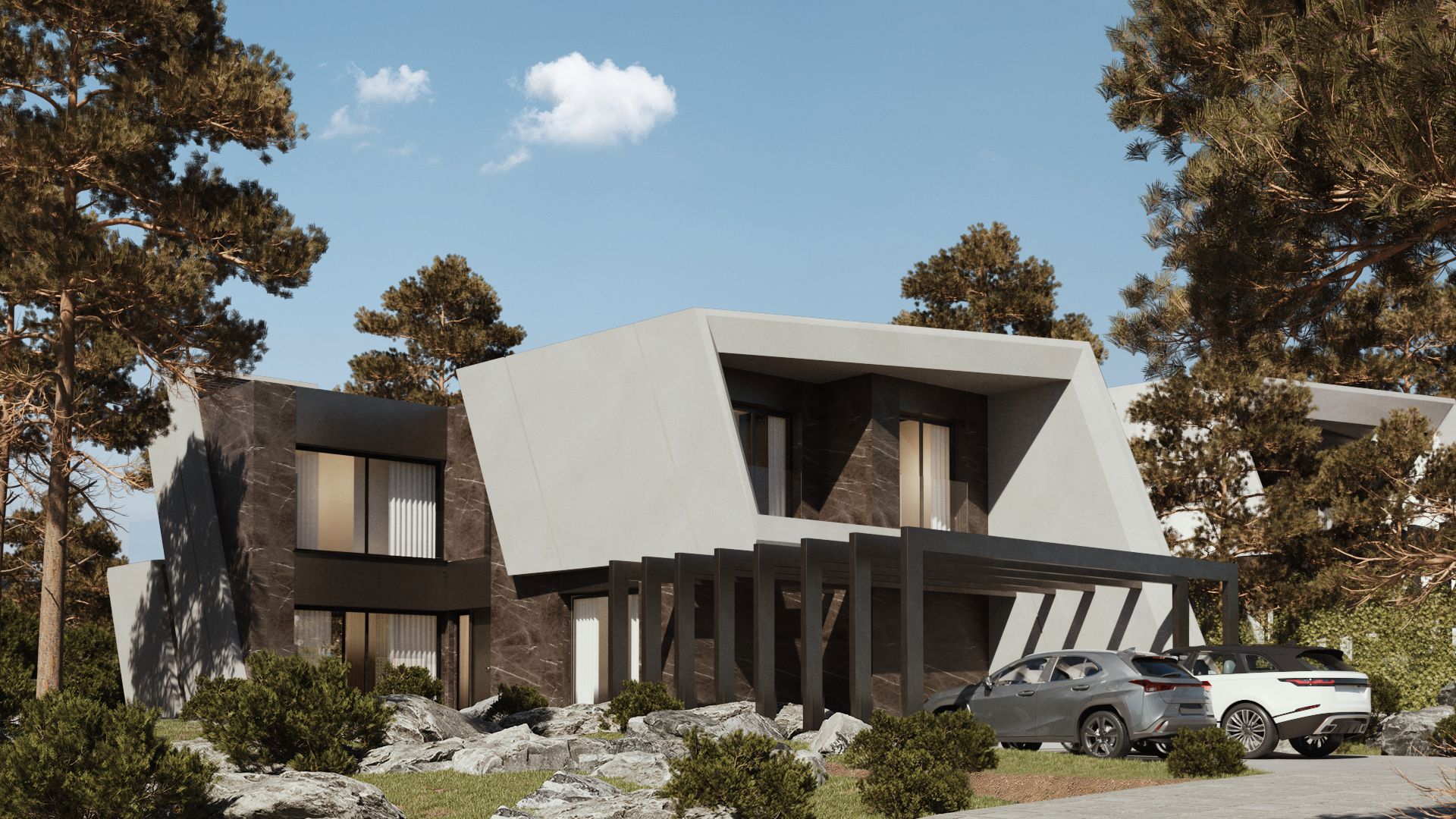 Vista exterior de Casa o xalet en venda en Torrelodones amb Aire condicionat, Calefacció i Jardí privat