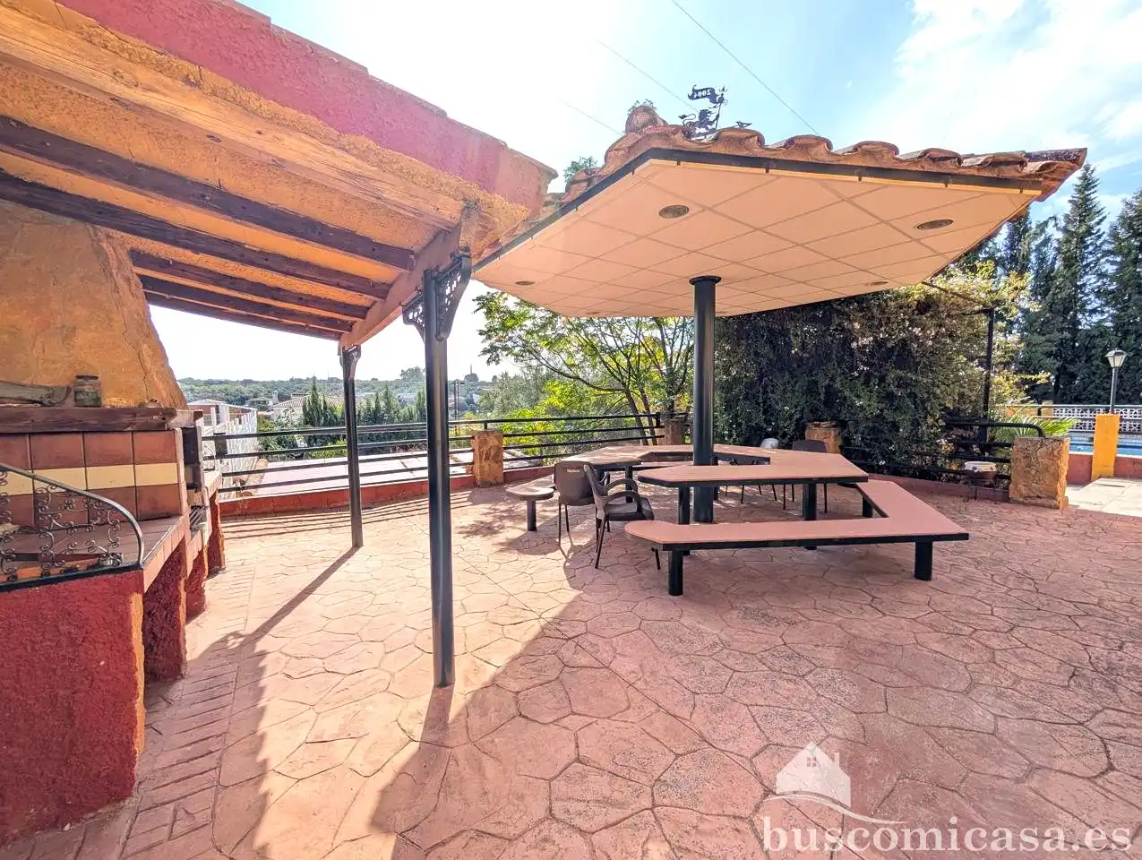 Terrassa de Finca rústica en venda en Linares amb Aire condicionat, Jardí privat i Terrassa