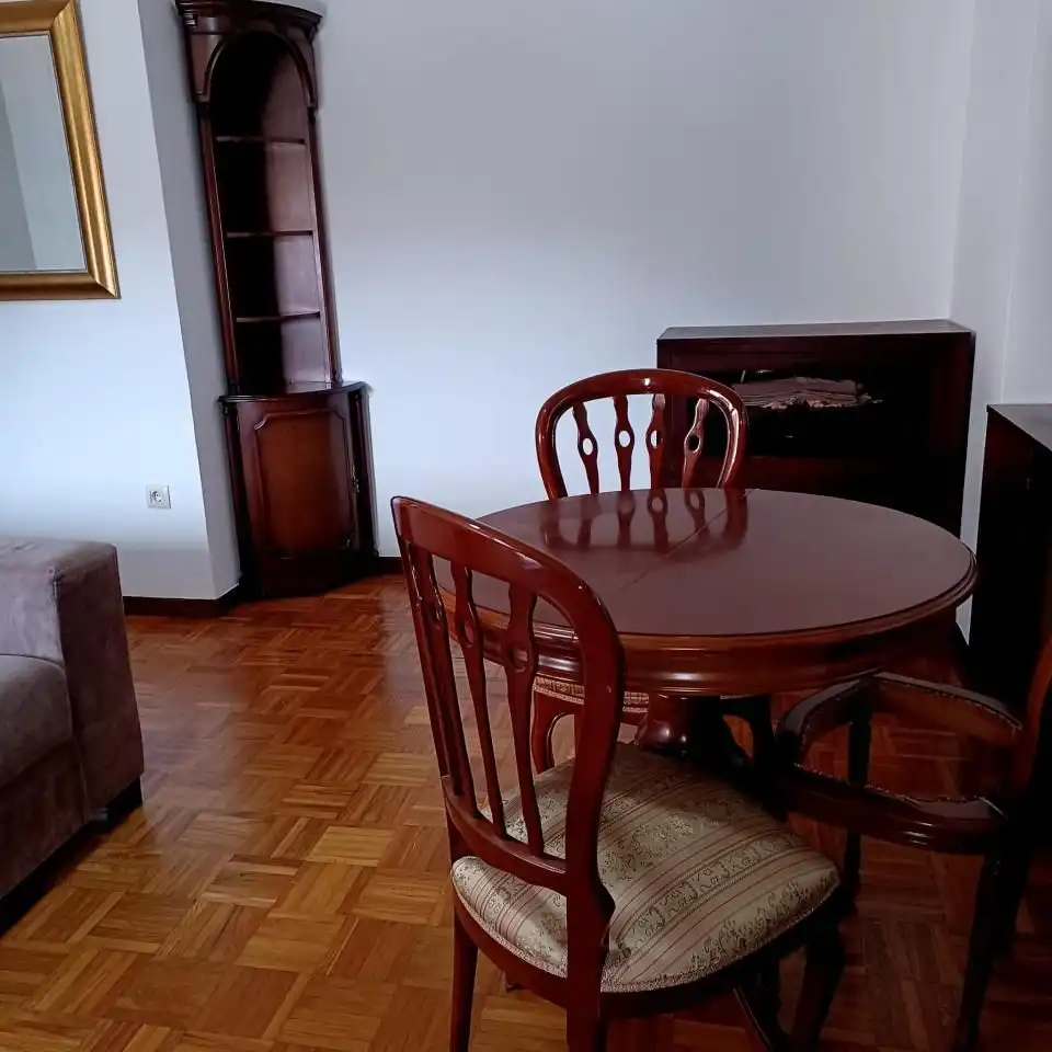 Esszimmer von Wohnung zur Miete in Ourense Capital  mit Heizung, Privatgarten und Möbliert