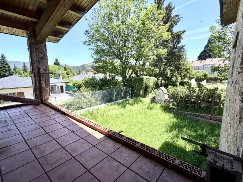 Garden of Houses for sale in El Espinar  with Heating, Private garden and Terrace