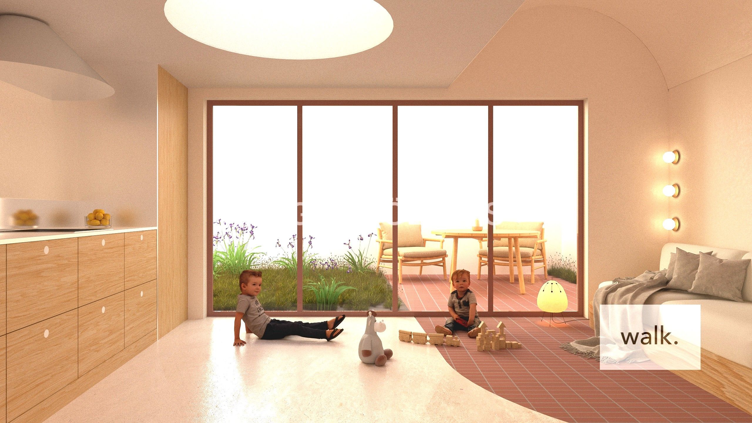 Garden of House or chalet for sale in  Barcelona Capital  with Air Conditioner, Heating and Private garden