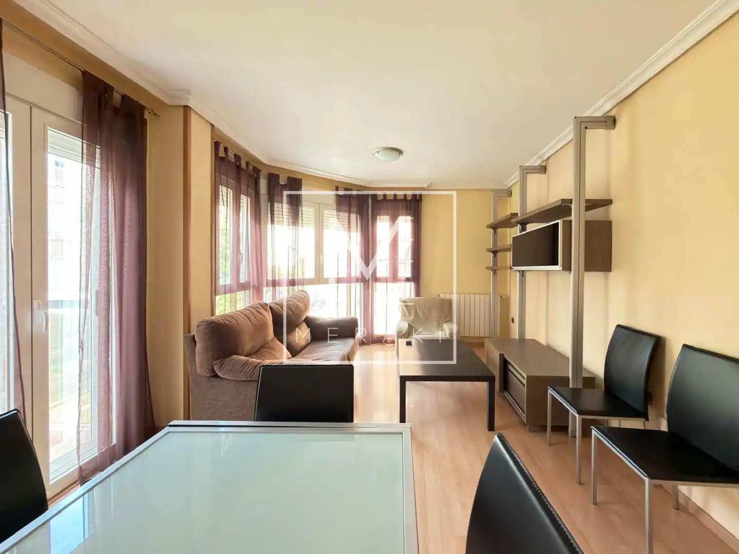 Living room of Apartments for rent in Albacete  with Air Conditioner, Heating and Furnished