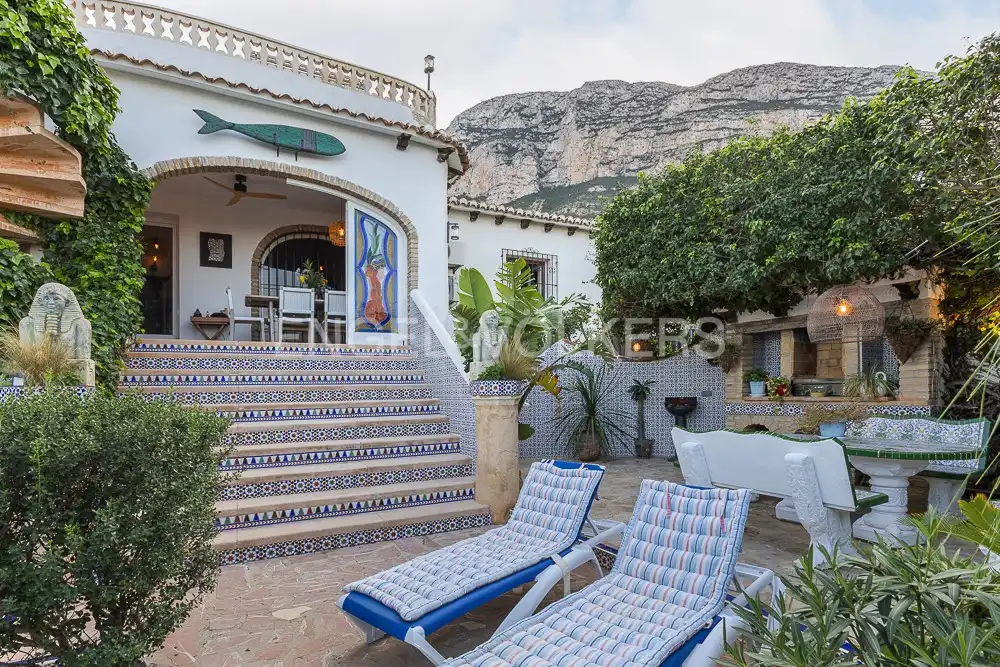 Exterior view of Houses for sale in Dénia  with Air Conditioner, Heating and Private garden