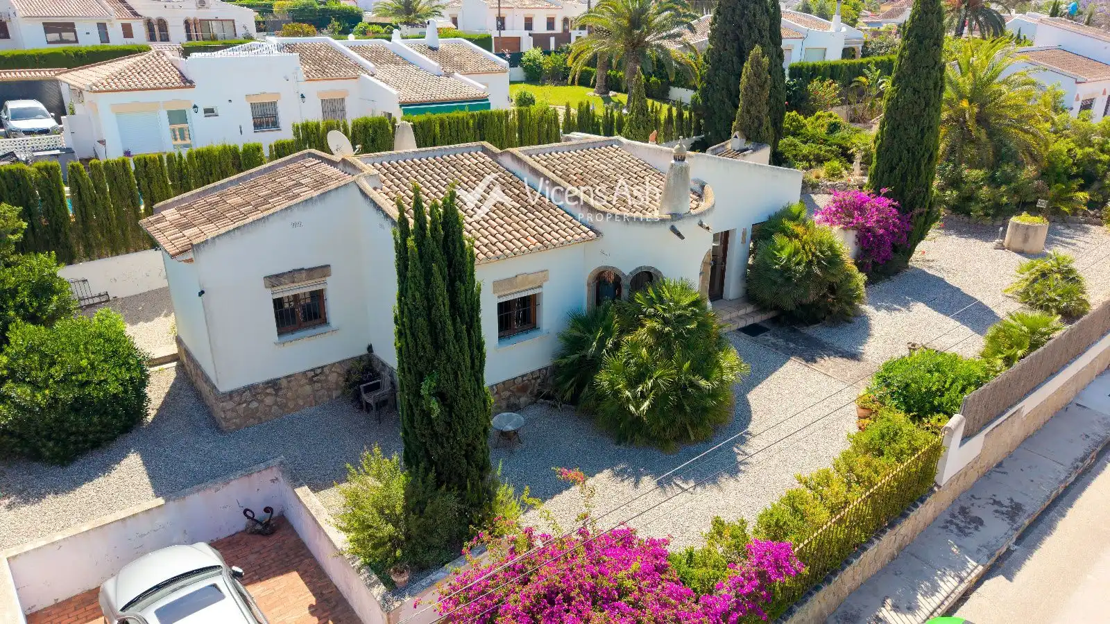 Exterior view of Houses for sale in Jávea / Xàbia  with Air Conditioner, Heating and Storage room