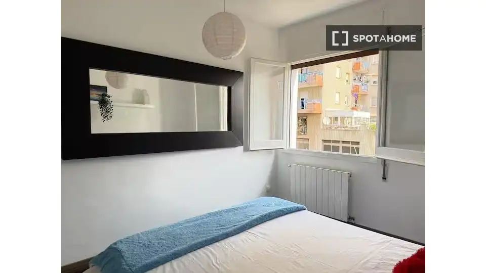 Bedroom of Flat for rent in Barcelona  with Air Conditioner, Heating and Furnished
