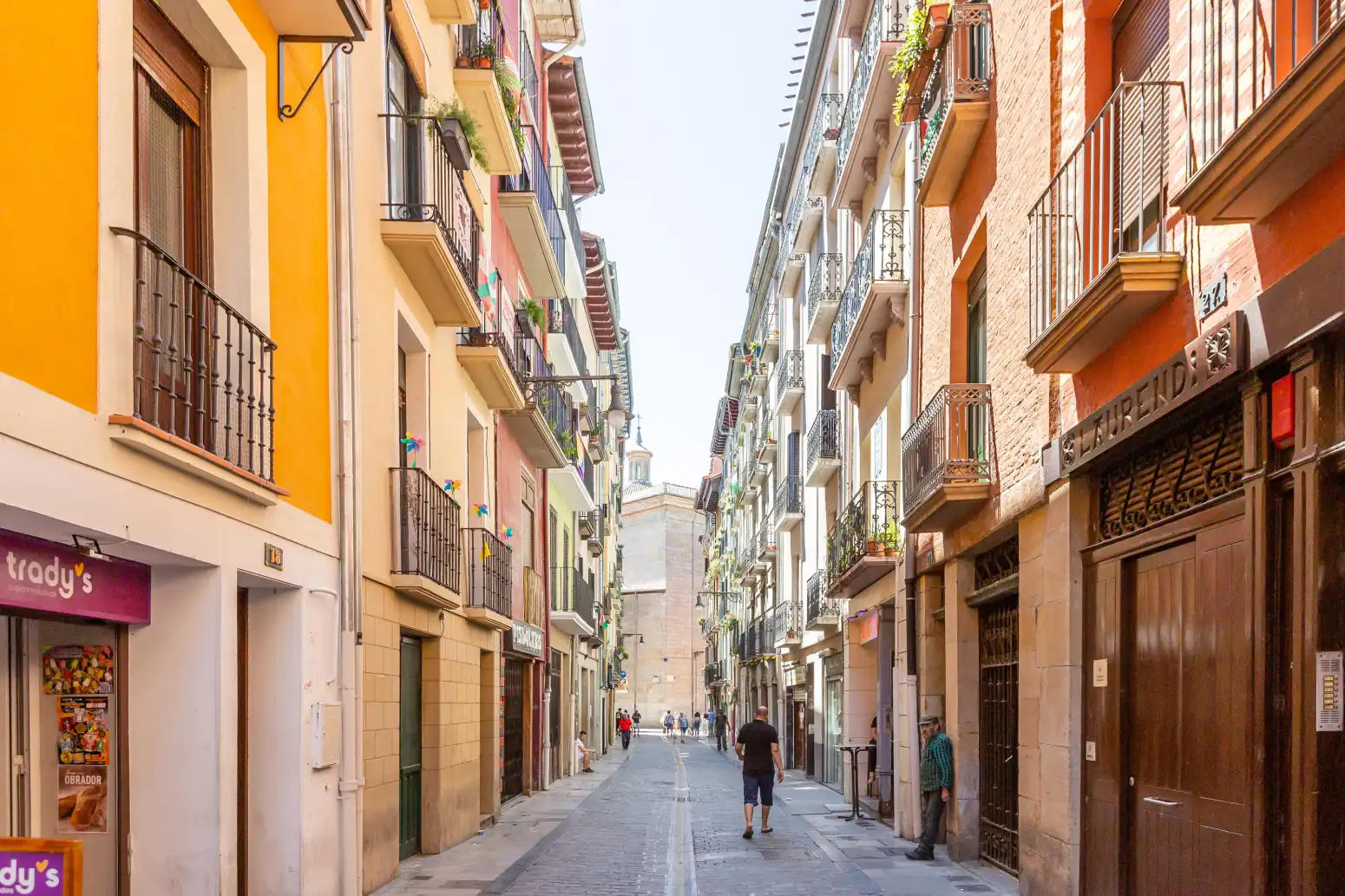 Vista exterior de Pis en venda en  Pamplona / Iruña amb Calefacció