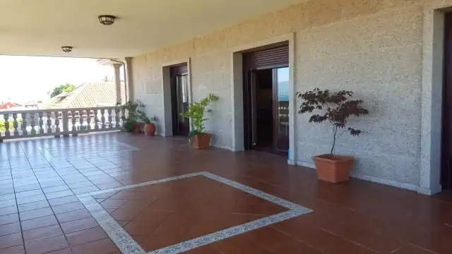 Terraza de Casa o chalet en venta en Vilagarcía de Arousa con Jardín privado, Parquet y Terraza