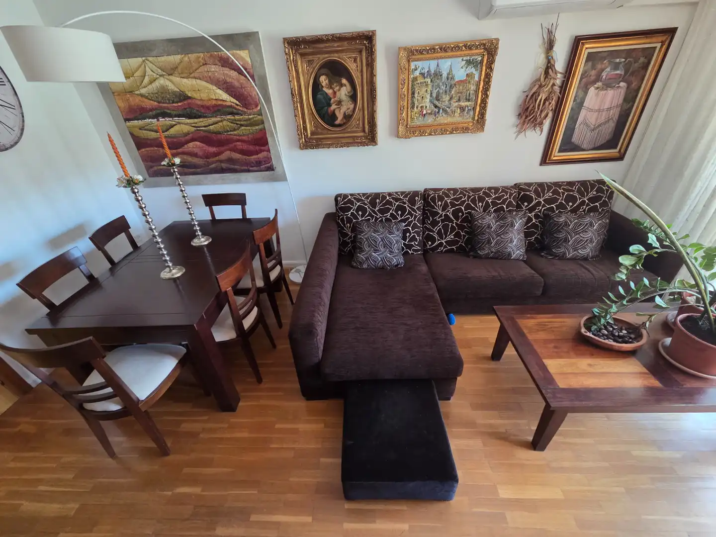 Wohnzimmer von Wohnung zum Verkauf in Vilafranca del Penedès mit Klimaanlage, Heizung und Parkett