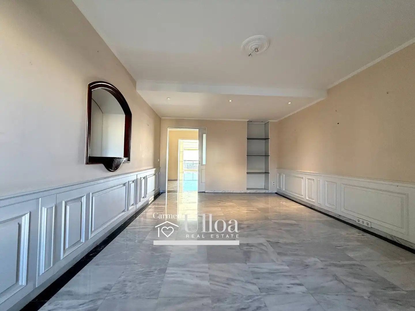 Sala d'estar de Apartament en venda en Alicante / Alacant amb Aire condicionat, Calefacció i Jardí privat
