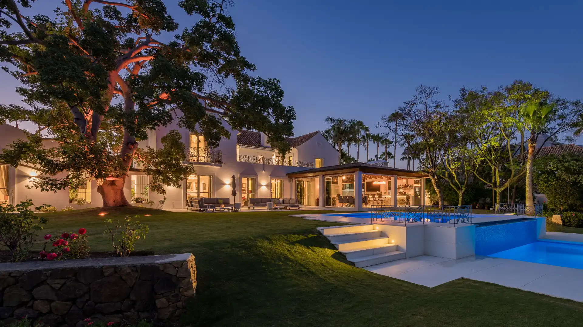 Jardín de Casa o chalet en venta en Marbella con Aire acondicionado, Jardín privado y Terraza