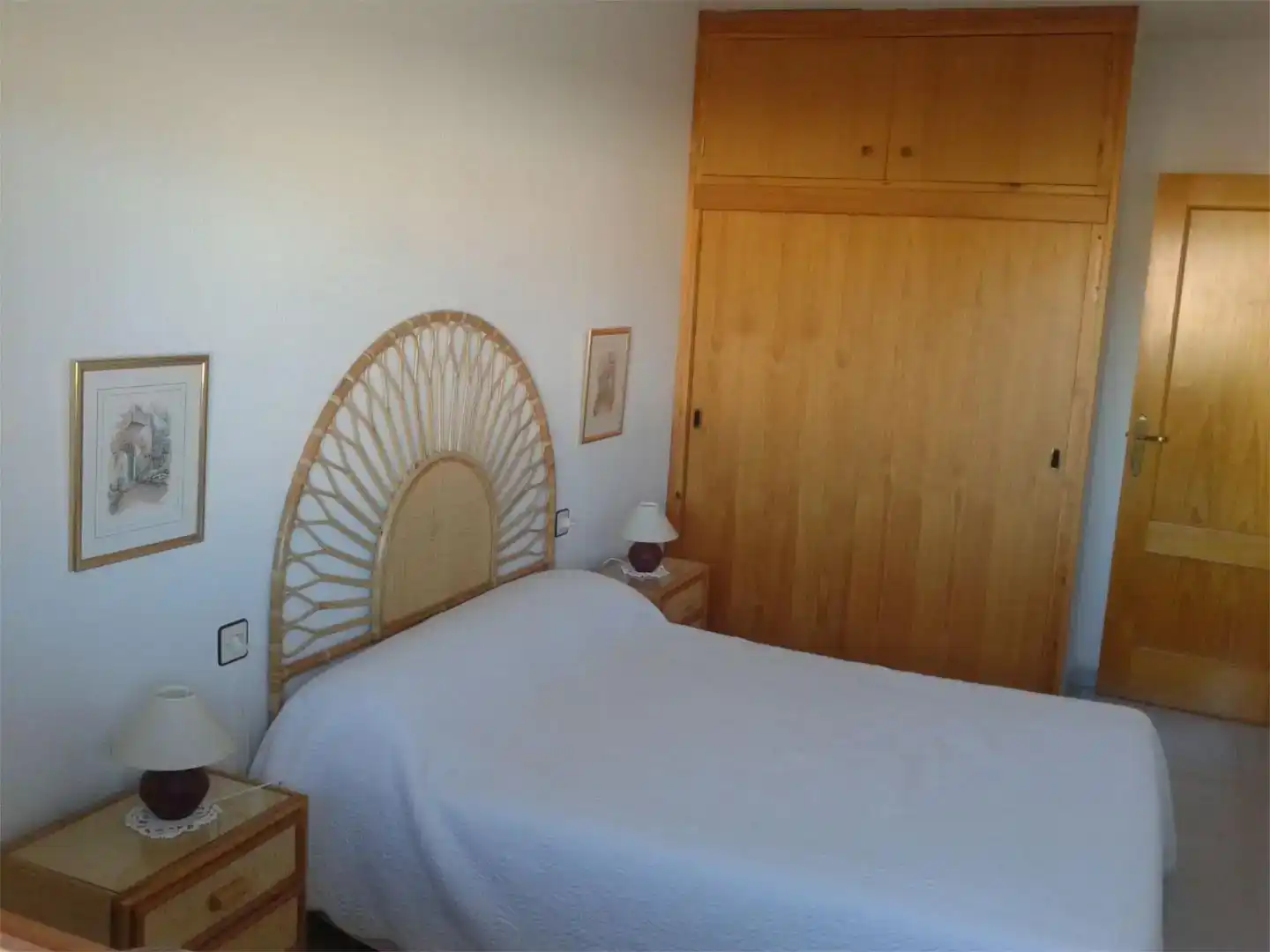 Bedroom of Flat for rent in Mazarrón  with Air Conditioner, Storage room and Furnished