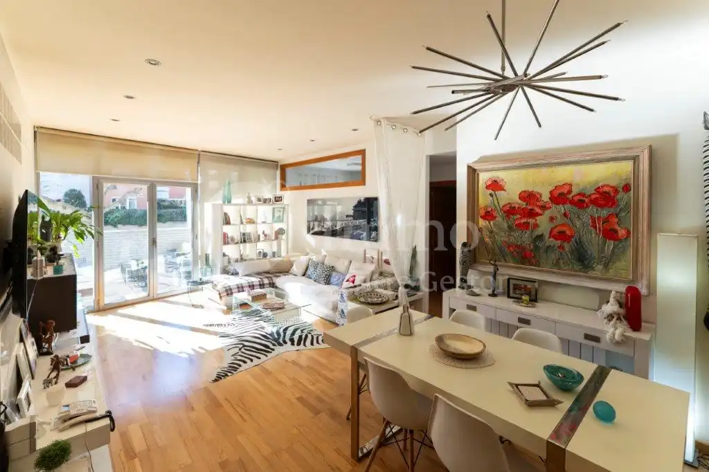 Sala de estar de Dúplex en venta en Lleida con Aire acondicionado, Calefacción y Parquet