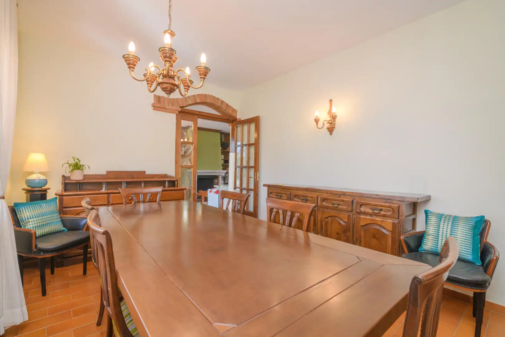 Dining room of Houses for sale in Cabrils  with Air Conditioner, Heating and Private garden