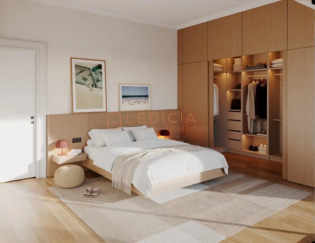 Schlafzimmer von Maisonette zum Verkauf in Vigo  mit Klimaanlage, Heizung und Terrasse