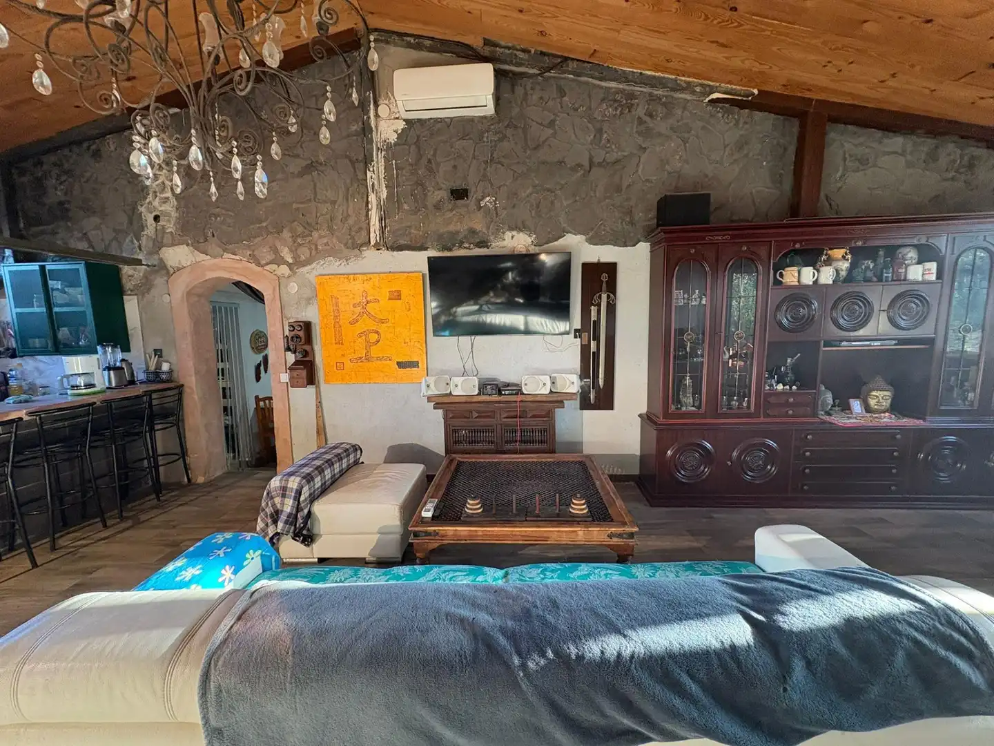 Sala de estar de Casa o chalet en venta en Pioz con Aire acondicionado, Calefacción y Jardín privado