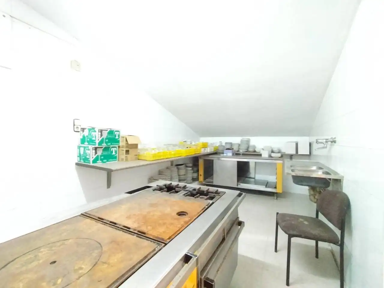 Cuina de Casa o xalet en venda en Terrassa amb Aire condicionat i Terrassa