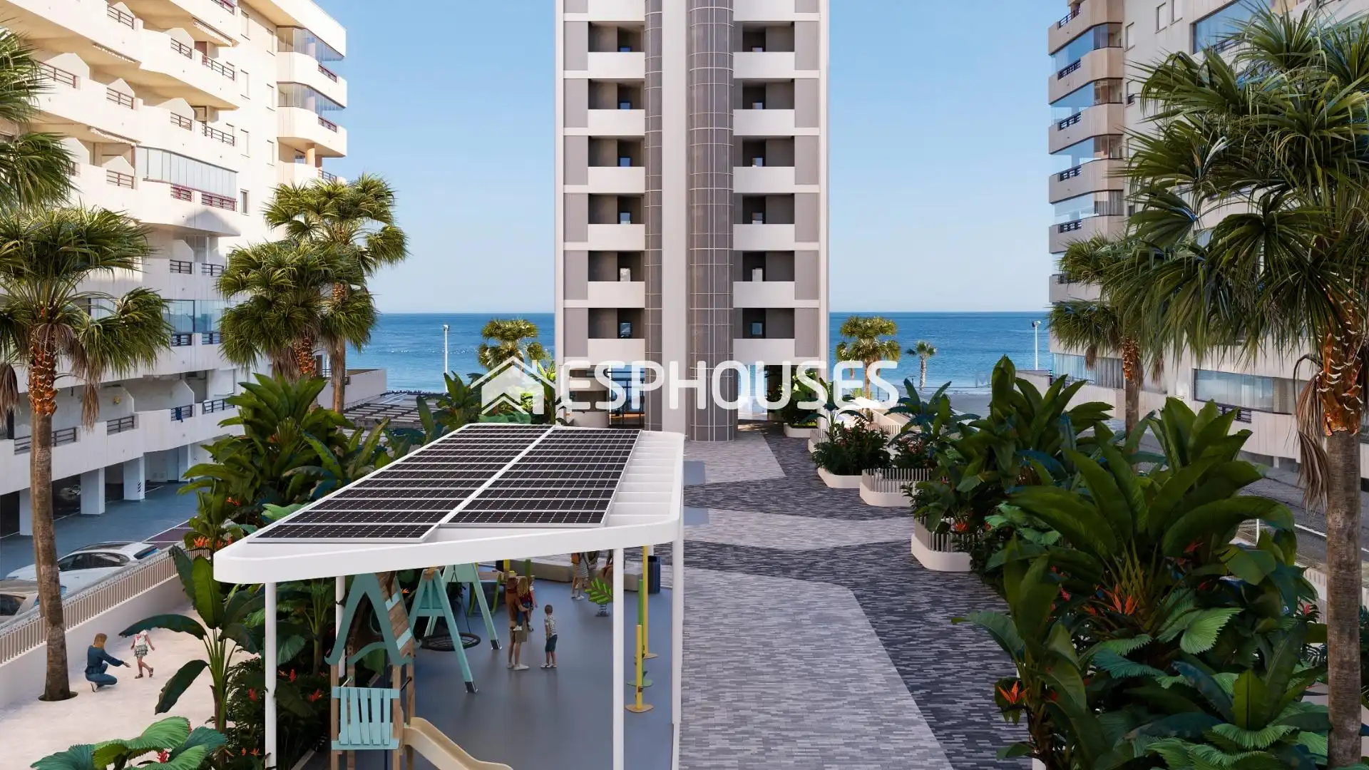 Appartement compact avec terrasse à vendre à Zona Levante - Playa Fossa