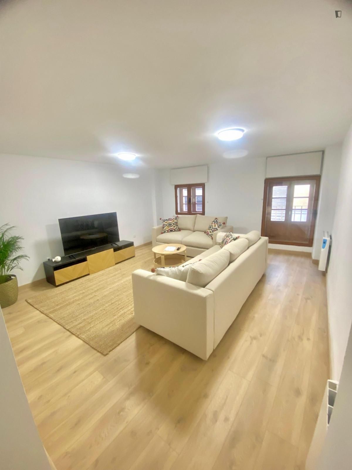 Sala d'estar de Apartament de lloguer en Zamora Capital  amb Moblat, Rentadora i Microones