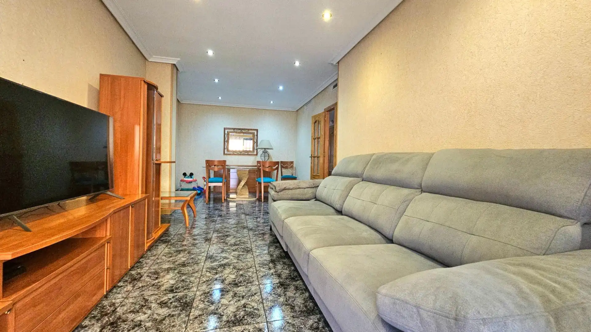 Wohnzimmer von Wohnung zum Verkauf in La Unión mit Klimaanlage, Heizung und Terrasse