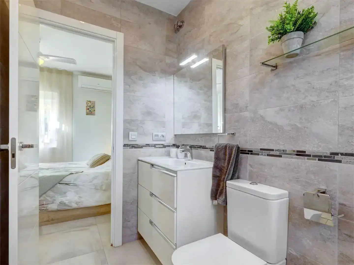 Baño de Casa o chalet en venta en Fuengirola con Aire acondicionado y Piscina