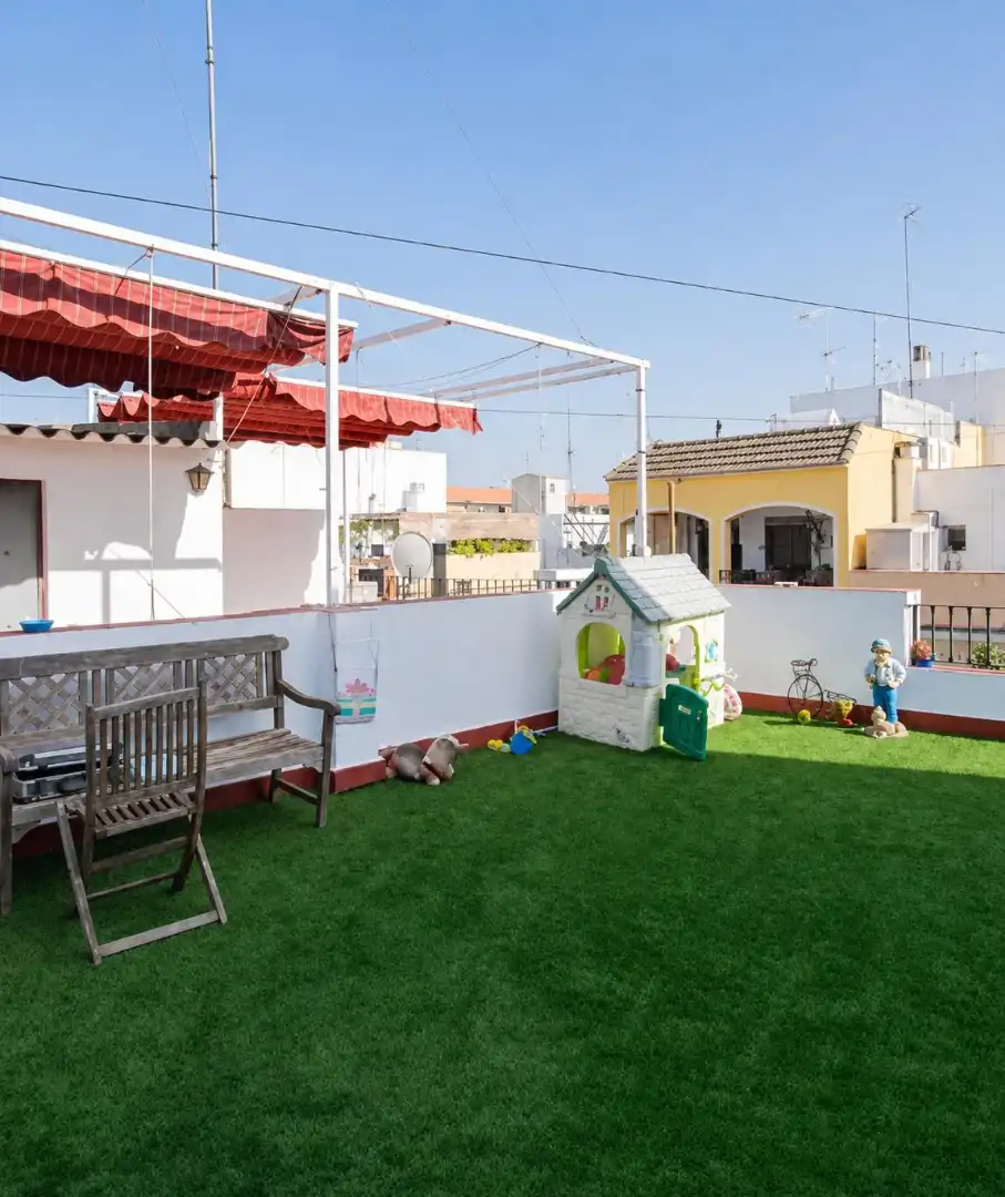 Terraza de Casa o chalet en venta en Sevilla con Aire acondicionado, Terraza y Trastero