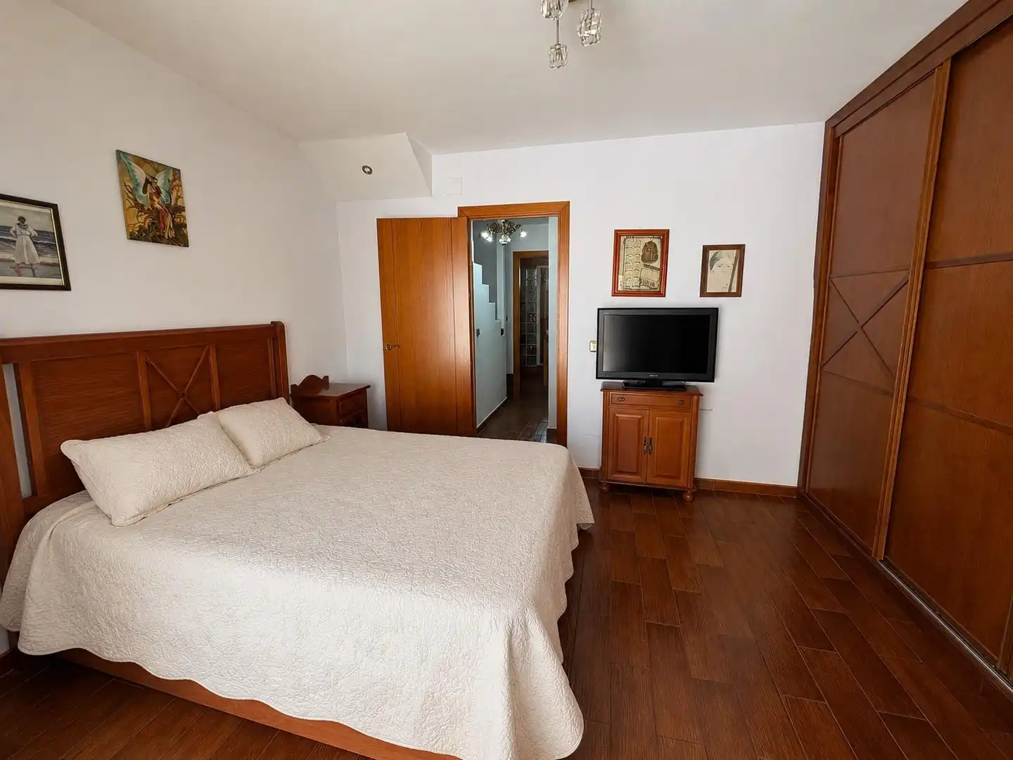 Dormitori de Casa adosada en venda en Málaga amb Aire condicionat, Calefacció i Traster