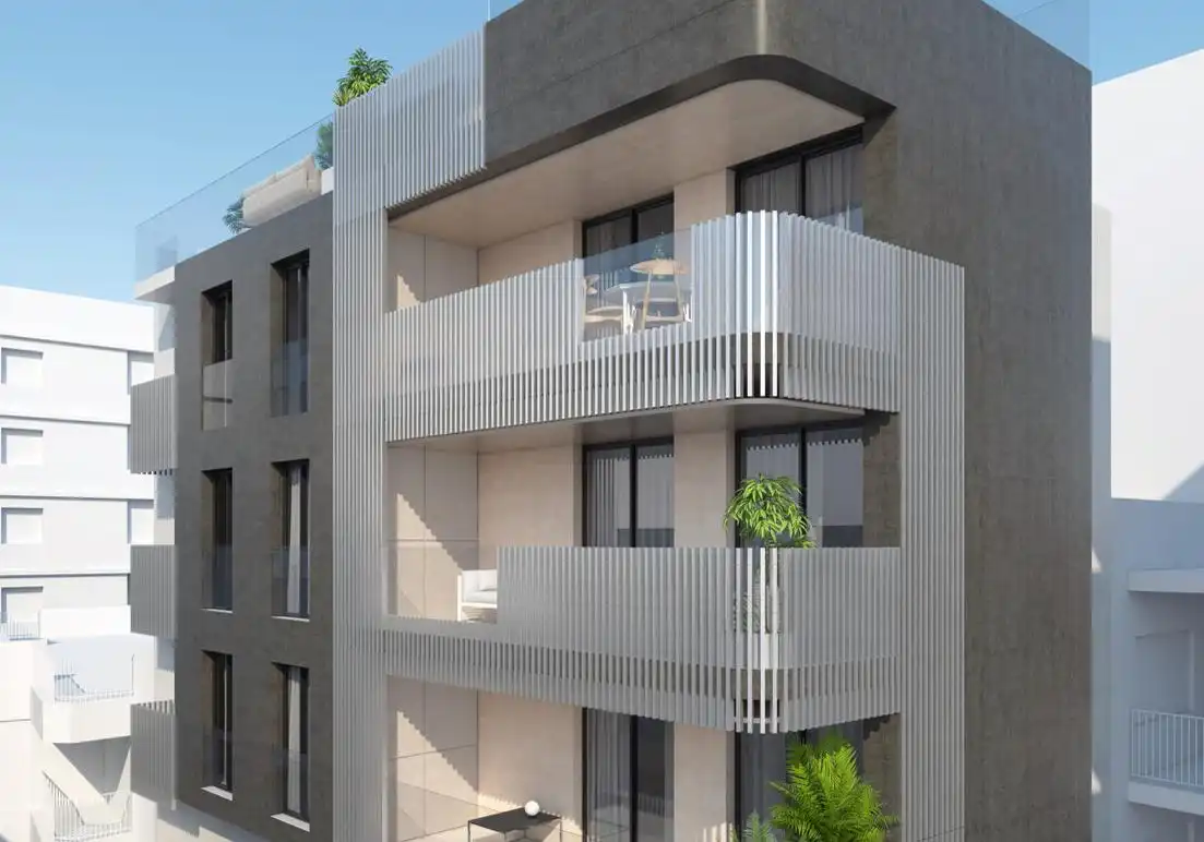 Pis d'obra nova amb terrassa en venda a Santa Pola ciudad, imagen 2