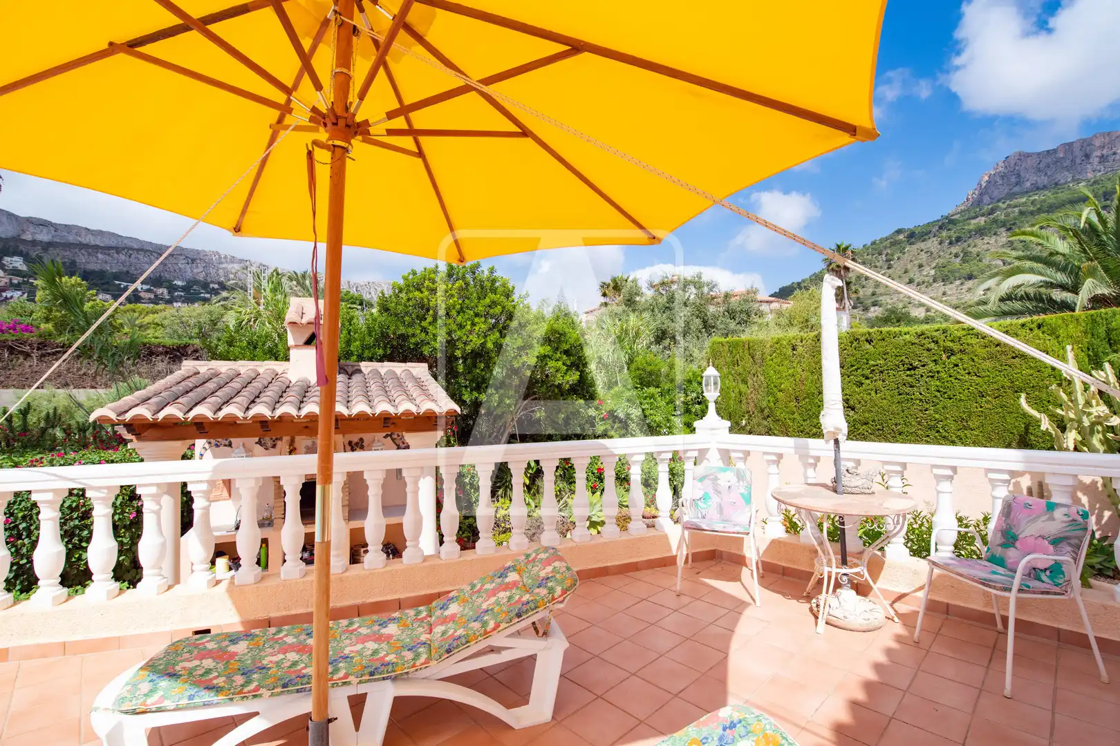 Terrassa de Casa o xalet en venda en Calpe / Calp amb Aire condicionat, Calefacció i Jardí privat