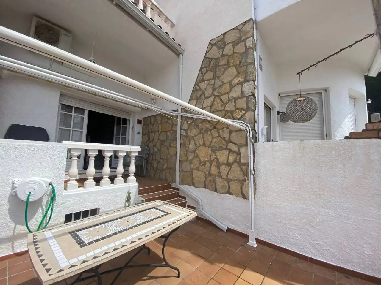 Terraza de Casa adosada en venta en Mont-roig del Camp con Aire acondicionado, Parquet y Terraza