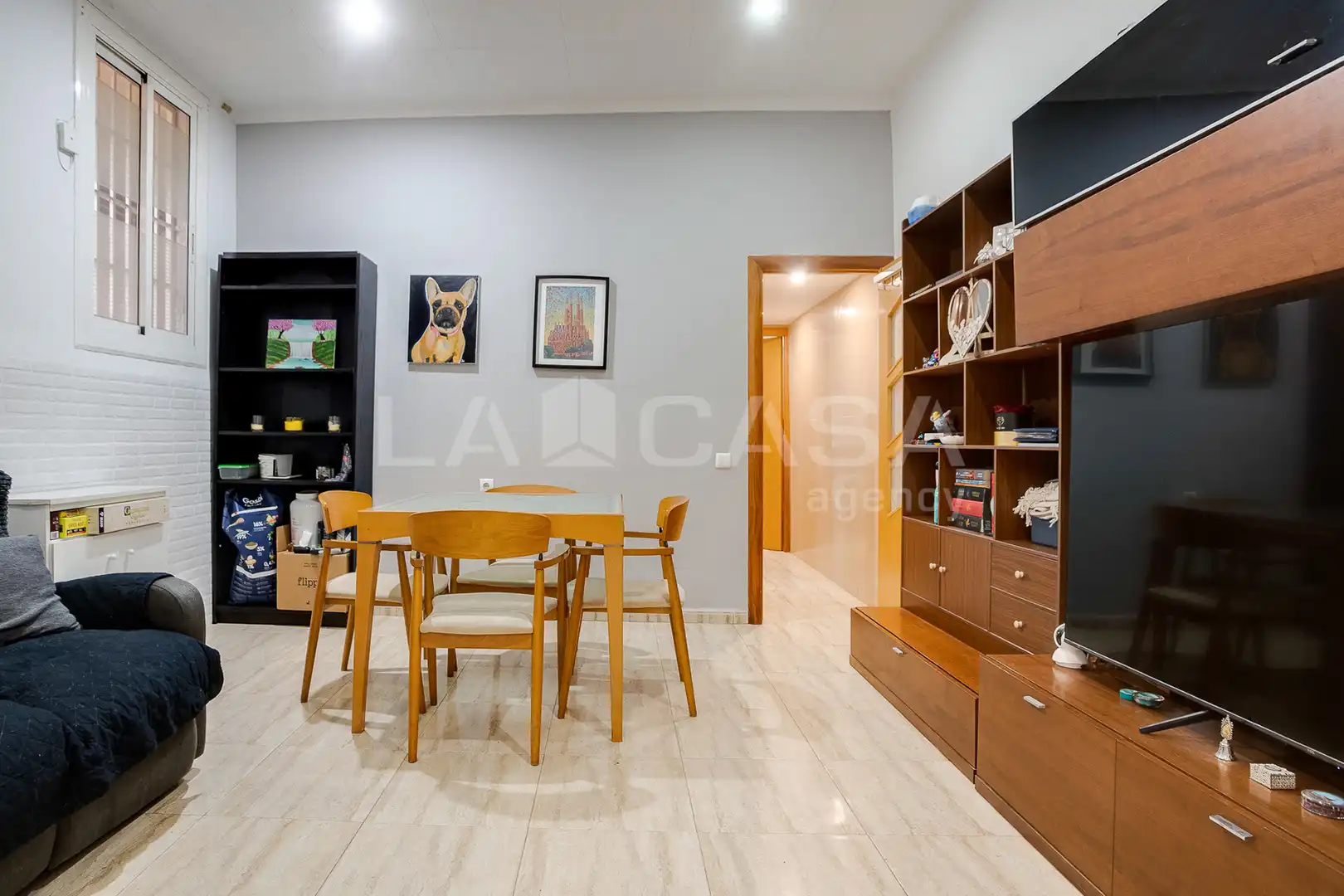 Sala de estar de Planta baja en venta en  Barcelona Capital con Calefacción