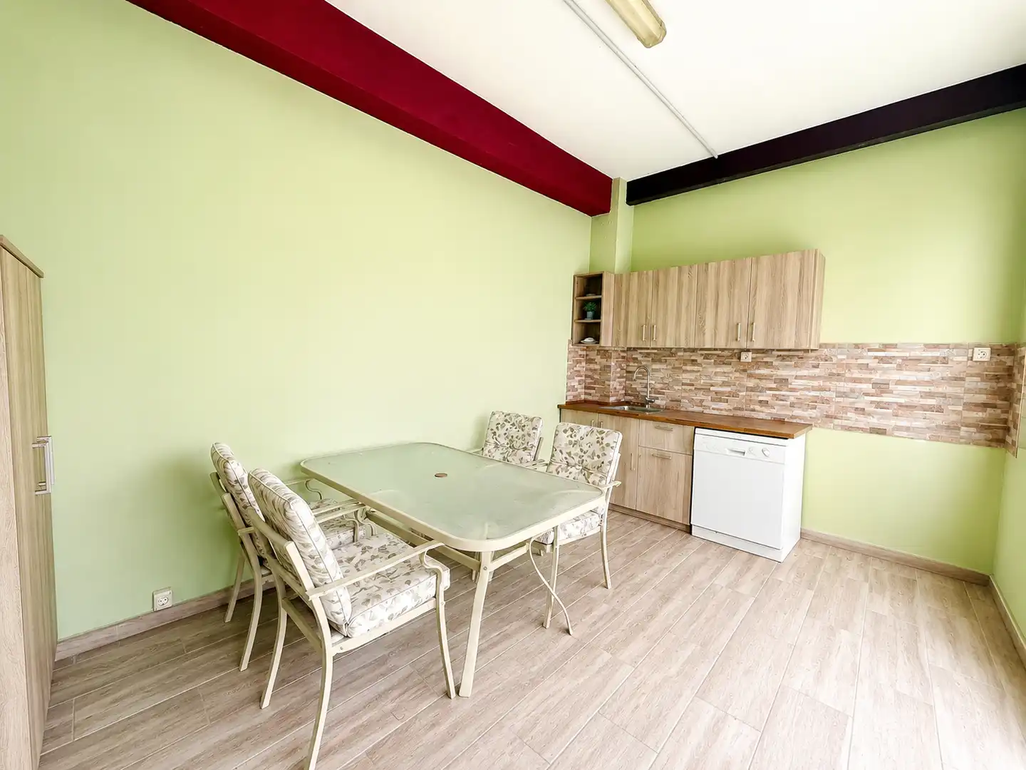 Cocina de Casa adosada en venta en Las Palmas de Gran Canaria con Parquet, Terraza y Trastero