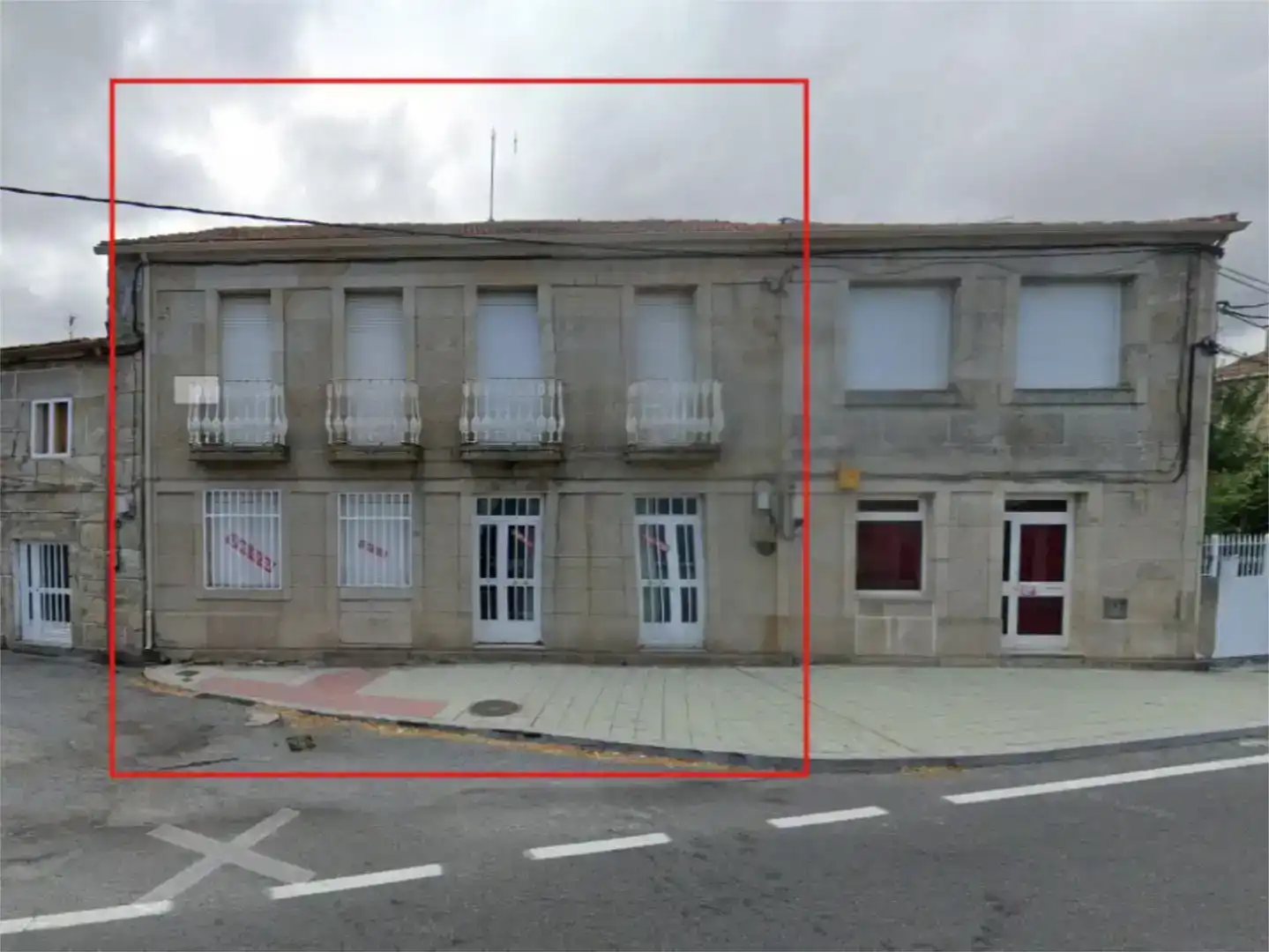 Vista exterior de Casa adosada en venta en Baltar, Ourense