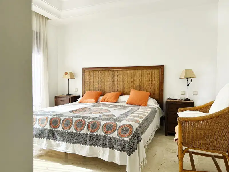 Bedroom of Attic for rent in Marbella  with Air Conditioner, Terrace and Storage room