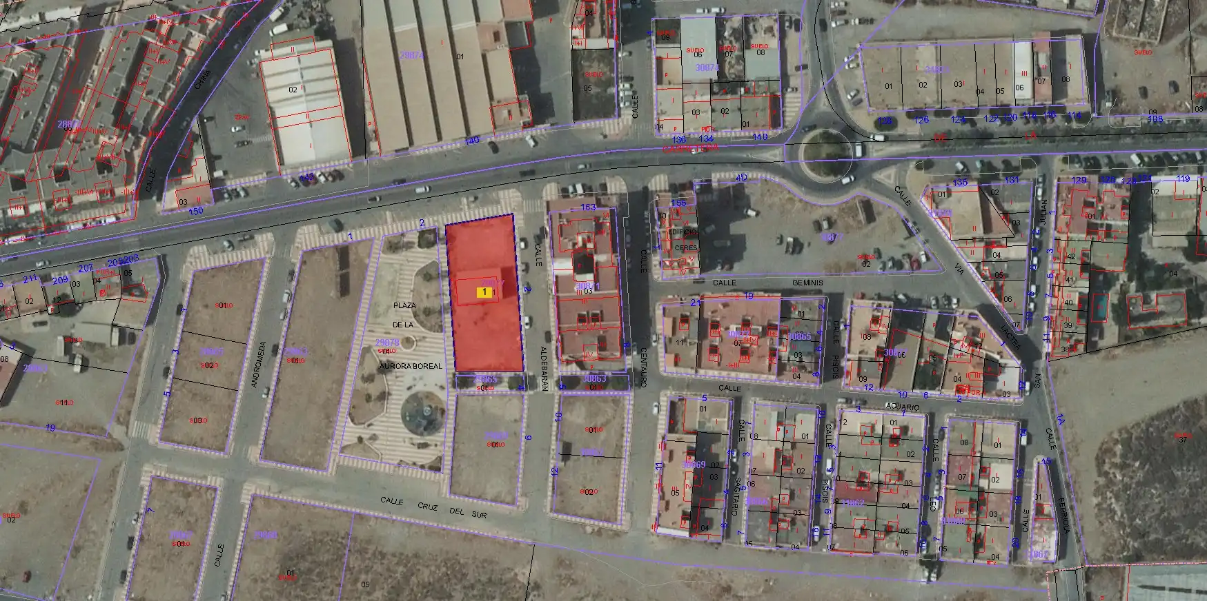 Wohnbaugrundstück zum Verkauf in Calle Aldebarán 2